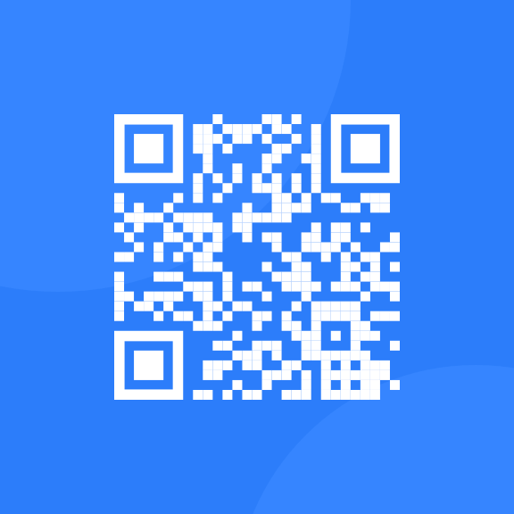 QR code pointing to frontendmentor .io